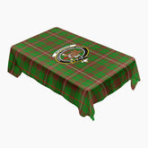 McKinnon Hunting Modern Tartan Crest Tablecloth